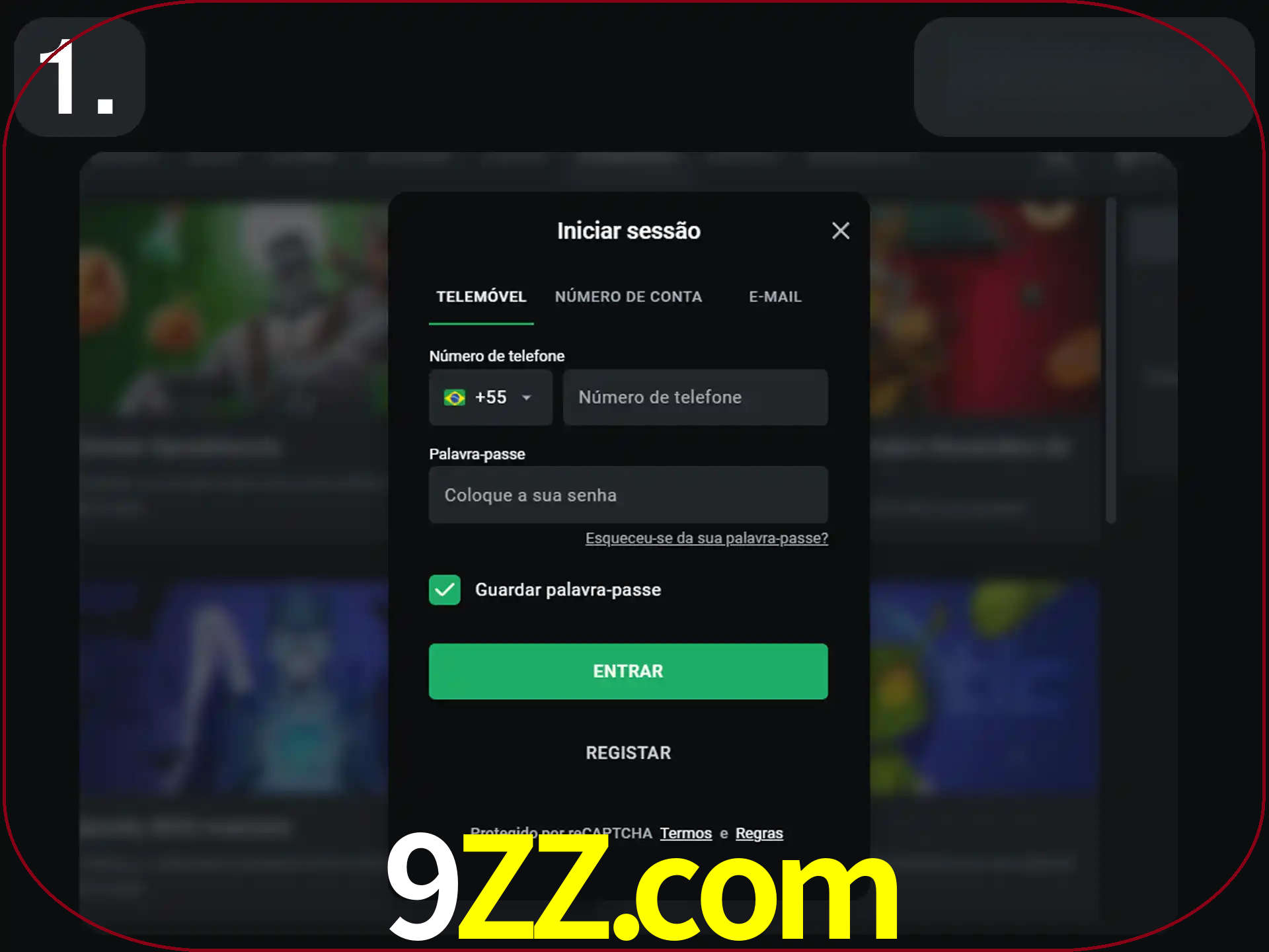 Acesse o site.